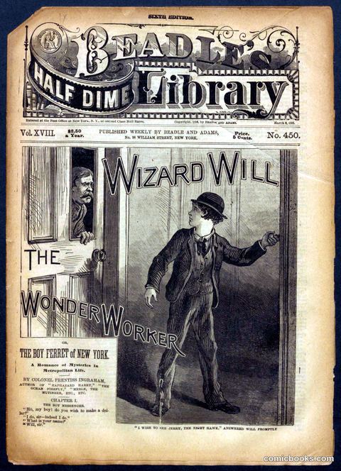 Beadle's Half Dime Library No. 450