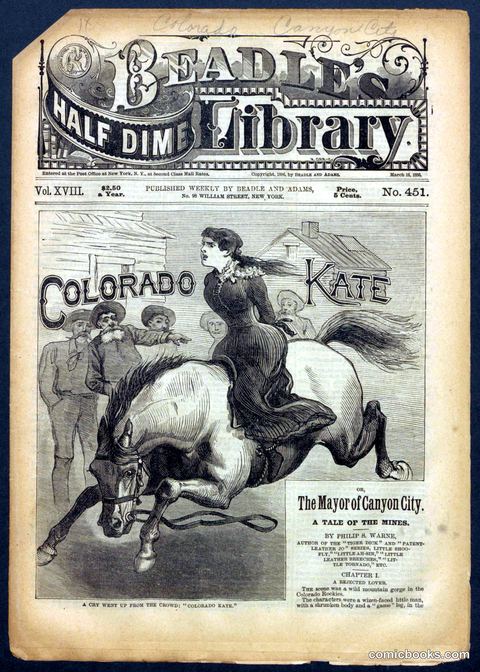 Beadle's Half Dime Library, No. 451