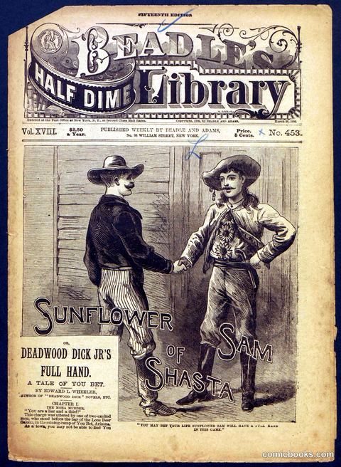 Beadle's Half Dime Library No. 453