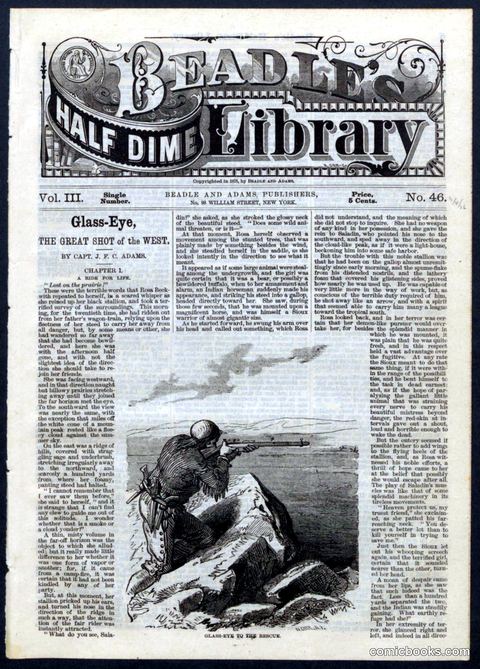 Beadle's Half Dime Library, No. 46