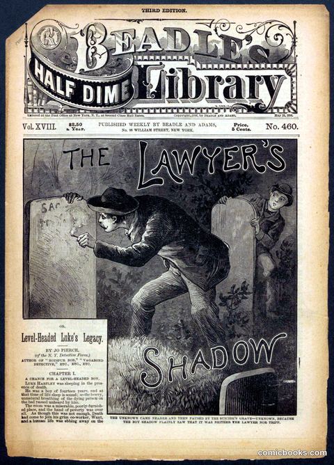 Beadle's Half Dime Library No. 460