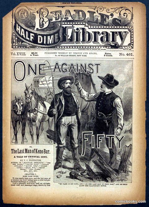 Beadle's Half Dime Library No. 461