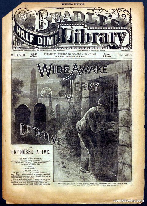 Beadle's Half Dime Library, No. 466