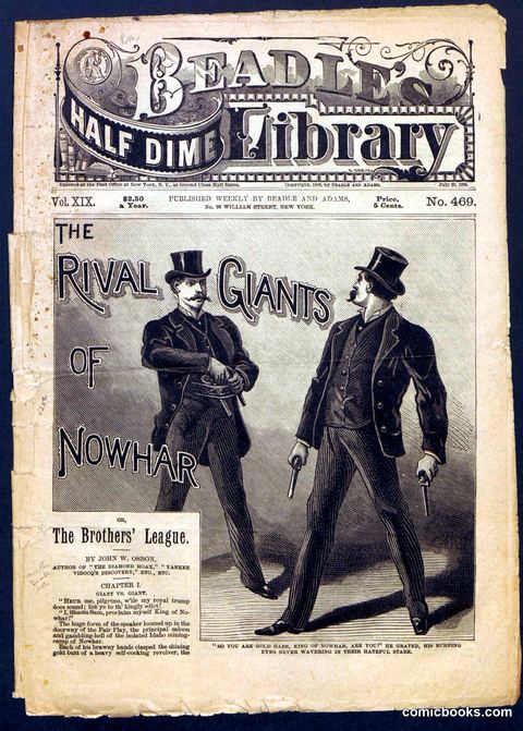 Beadle's Half Dime Library, No. 469