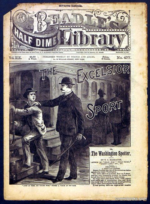 Beadle's Half Dime Library, No. 477