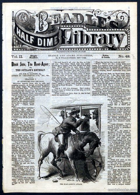 Beadle's Half Dime Library, No. 48