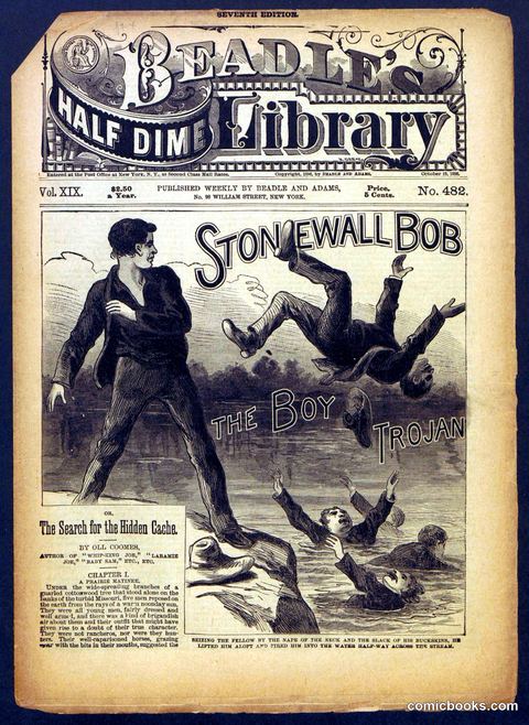 Beadle's Half Dime Library No. 482