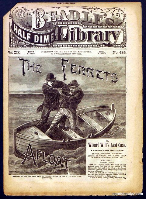 Beadle's Half Dime Library No. 483