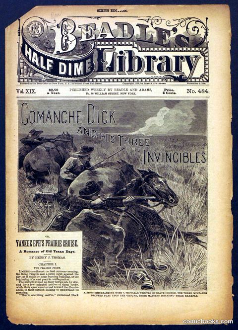 Beadle's Half Dime Library No. 484