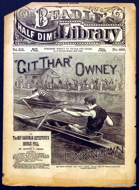 Beadle's Half Dime Library, No. 485