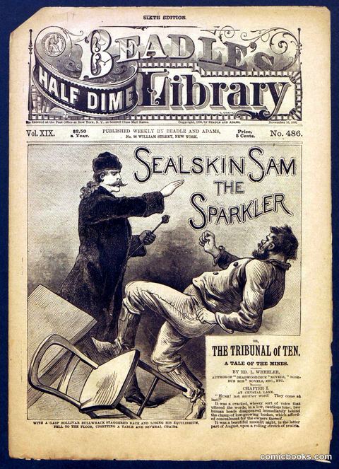 Beadle's Half Dime Library No. 486