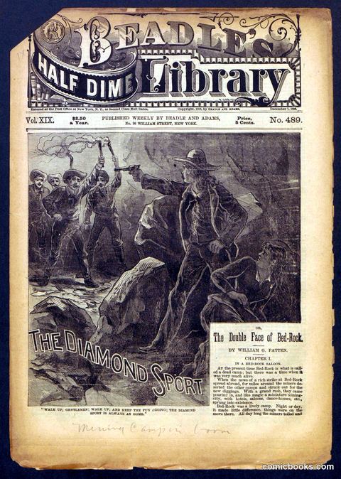 Beadle's Half Dime Library, No. 489