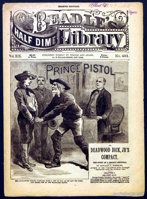 Beadle's Half Dime Library No. 491