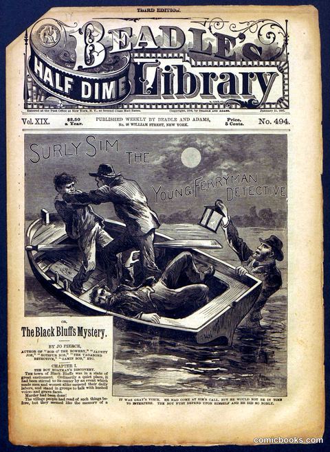 Beadle's Half Dime Library No. 494