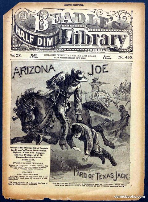 Beadle's Half Dime Library No. 495