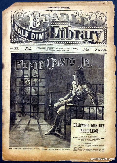 Beadle's Half Dime Library No. 496