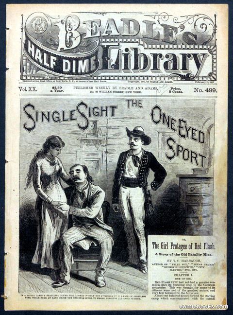 Beadle's Half Dime Library No. 499