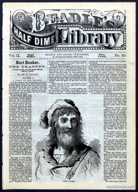 Beadle's Half Dime Library, No. 50