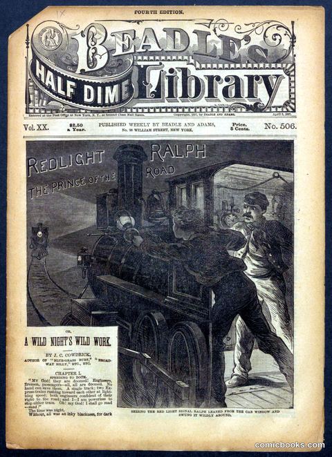 Beadle's Half Dime Library No. 506