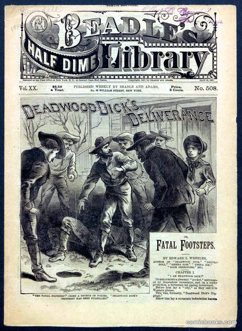 Beadle's Half Dime Library, No. 508