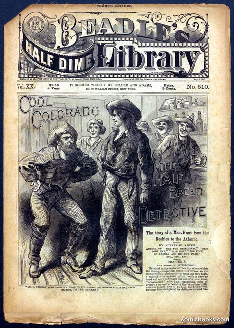 Beadle's Half Dime Library, No. 510