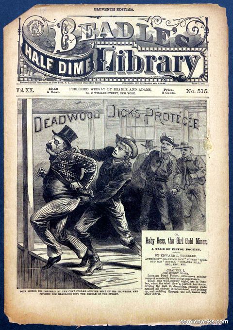 Beadle's Half Dime Library, No. 515