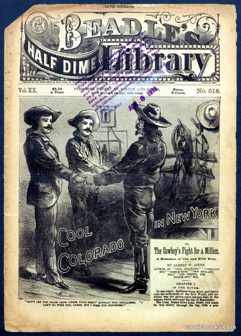 Beadle's Half Dime Library No. 518
