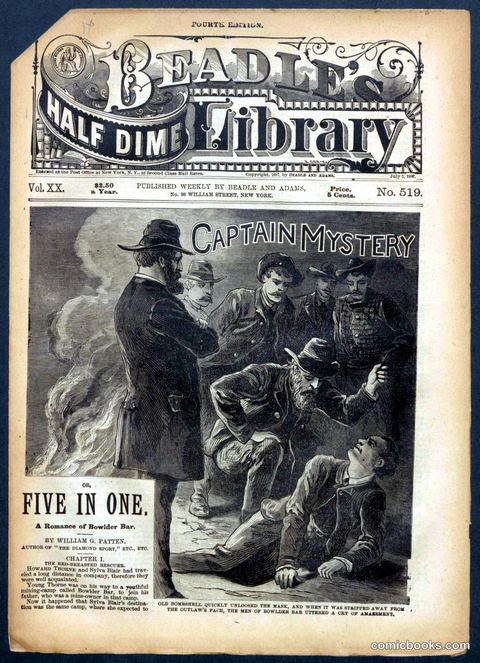Beadle's Half Dime Library, No. 519