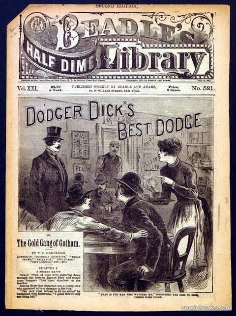 Beadle's Half Dime Library, No. 521