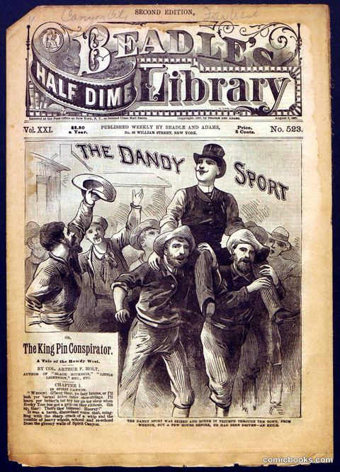 Beadle's Half Dime Library, No. 523