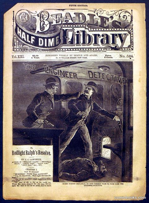 Beadle's Half Dime Library, No. 524