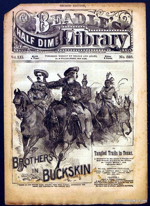 Beadle's Half Dime Library No. 525