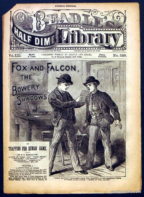 Beadle's Half Dime Library, No. 528