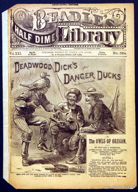 Beadle's Half Dime Library No. 529