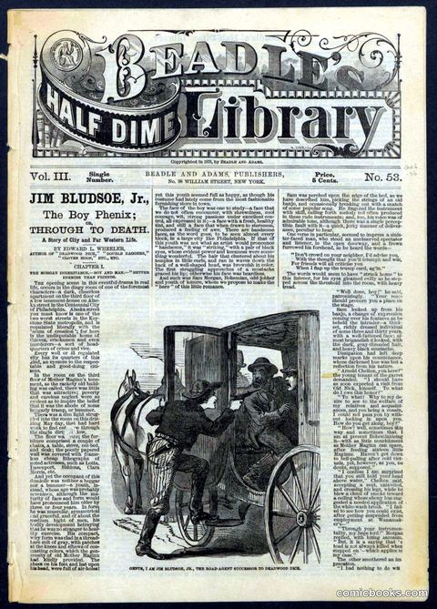 Beadle's Half Dime Library No. 53