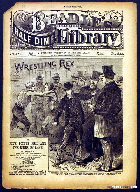 Beadle's Half Dime Library No. 583