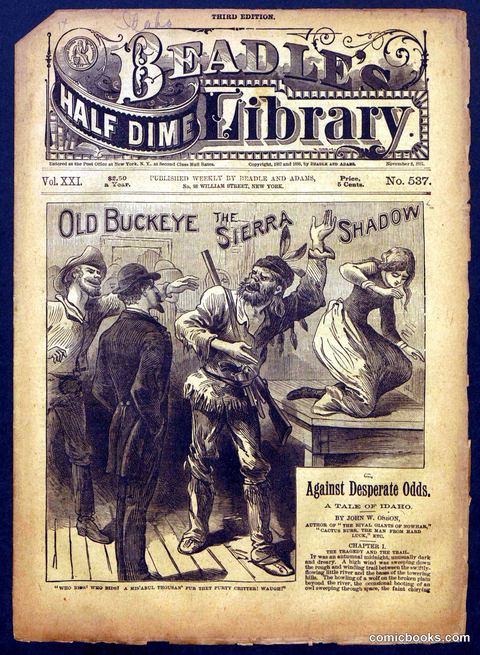 Beadle's Half Dime Library, No. 537