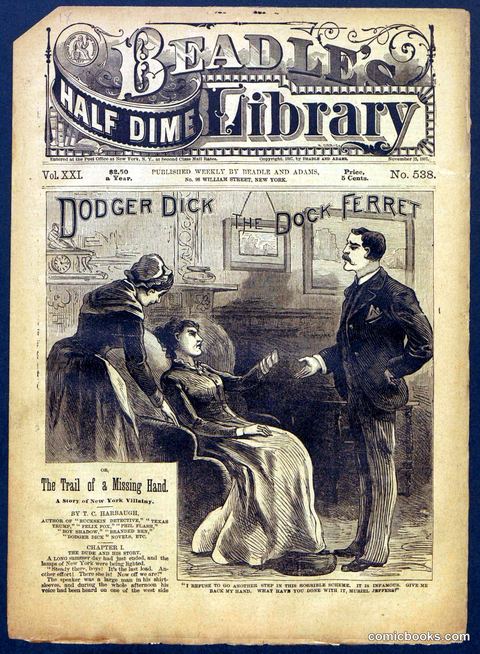 Beadle's Half Dime Library, No. 538