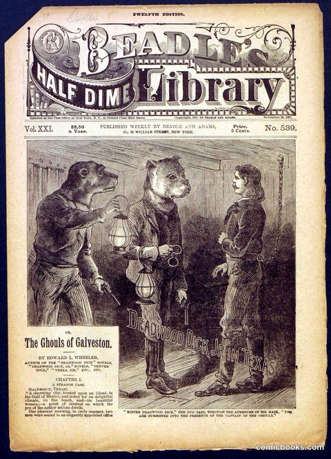 Beadle's Half Dime Library No. 539