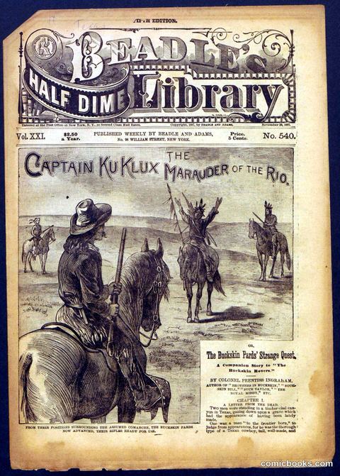 Beadle's Half Dime Library No. 540