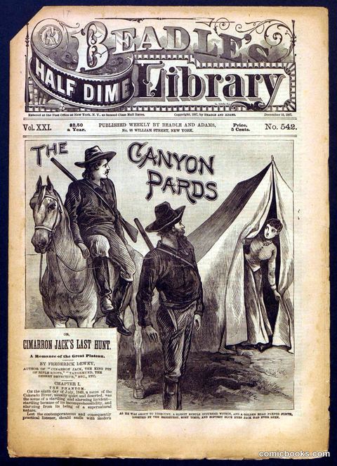 Beadle's Half Dime Library, No. 542
