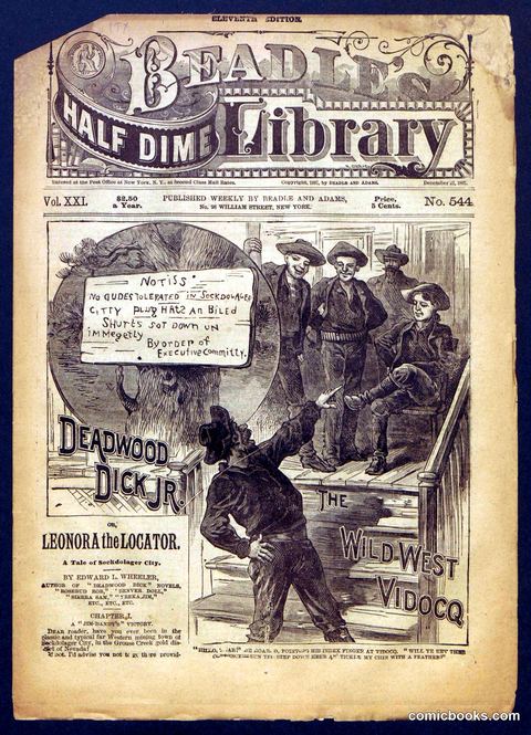 Beadle's Half Dime Library, No. 544