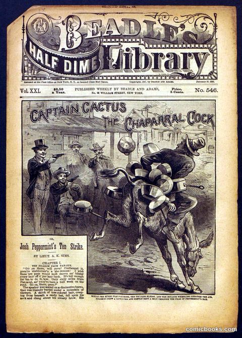 Beadle's Half Dime Library No. 546