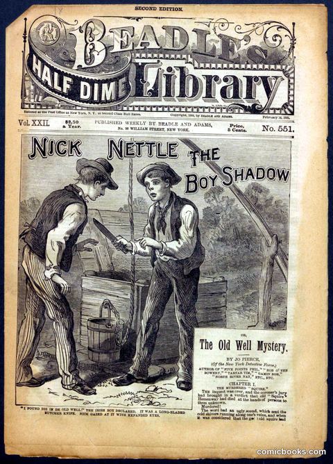 Beadle's Half Dime Library No. 551