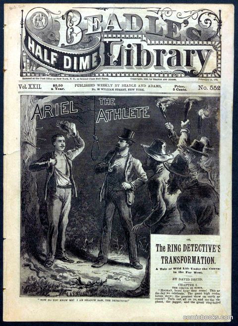 Beadle's Half Dime Library, No. 552