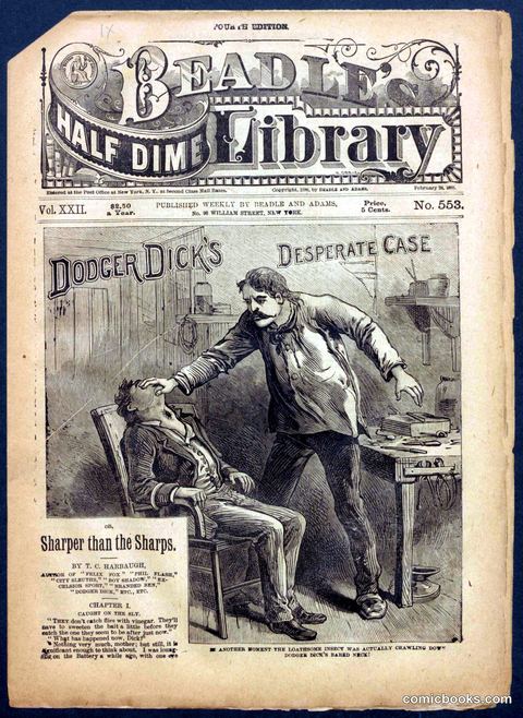 Beadle's Half Dime Library, No. 553