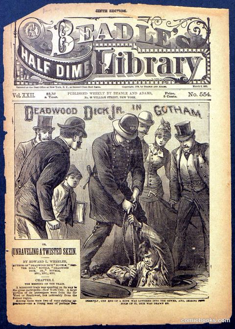 Beadle's Half Dime Library, No. 554