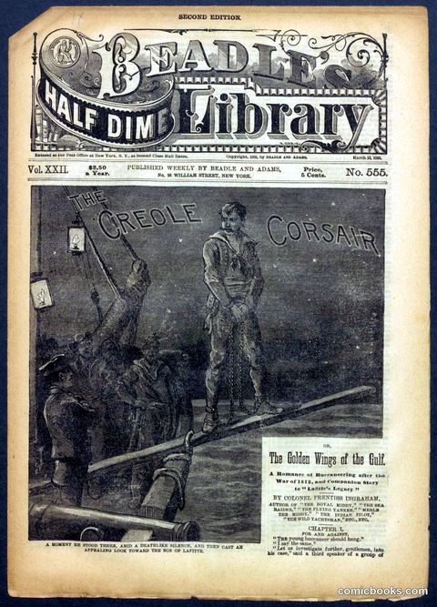 Beadle's Half Dime Library No. 555