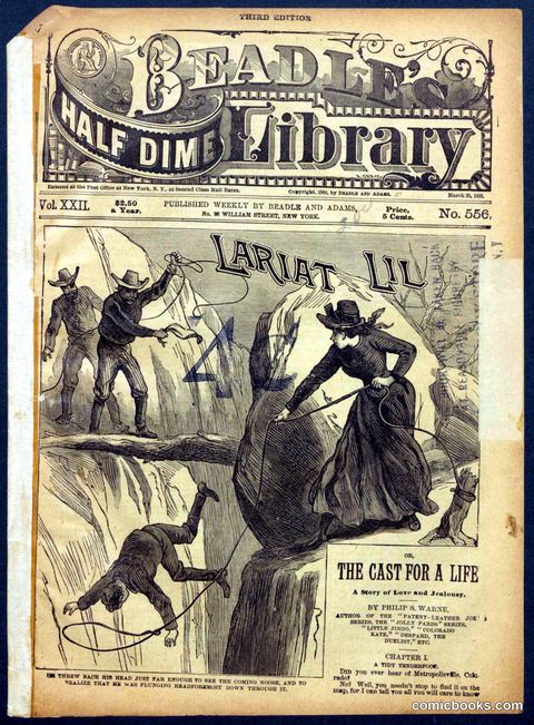 Beadle's Half Dime Library, No. 556