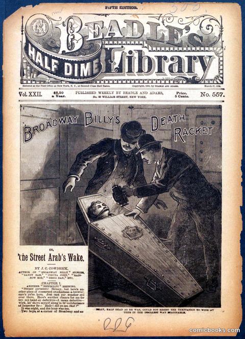 Beadle's Half Dime Library, No. 557